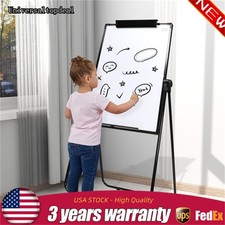 Dry Erase Board with Stand 28" 40" Whiteboard Double-Sided Magnetic Office Home