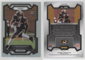 2024 Panini Prizm Draft Picks Silver Prizm Luther Burden III #198