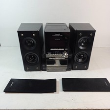 Panasonic SA-PM27 CD Stereo System Hi-Fi 5 Disc Changer and Speakers Working