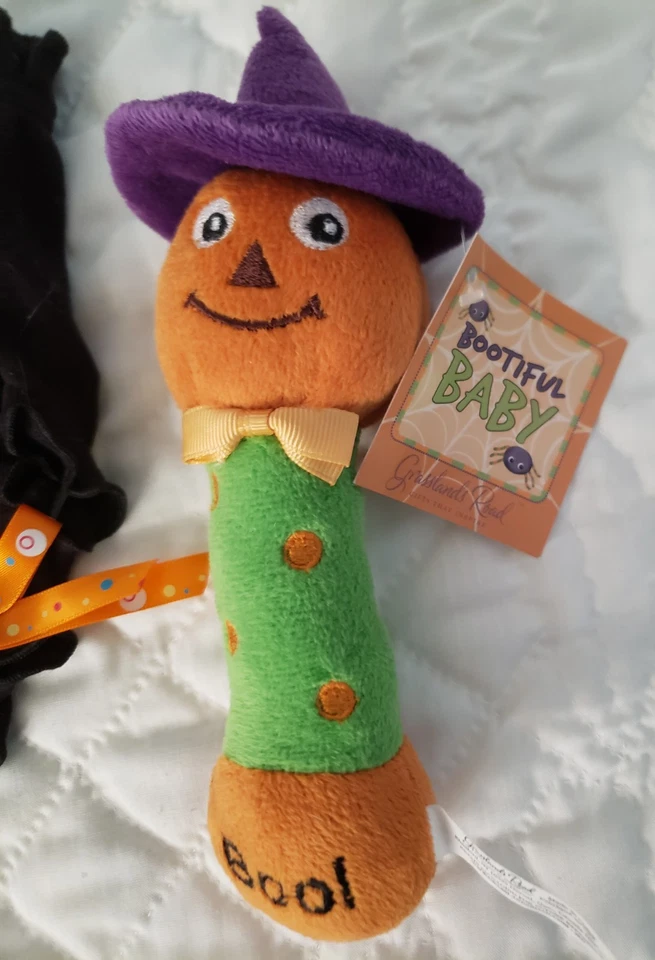 0-6 months Baby Ganz Girl Halloween Bloomers & Squeaker - Image 2 of 4