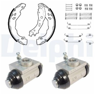 Delphi Bremsbackensatz hinten 22208865 für DS Citroen