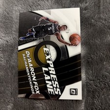 2021-22 Panini Donruss Optic - Express Lane De'Aaron Fox #10