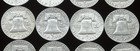 BEN FRANKLIN HALF DOLLARS~90% SILVER~1961-62-63-D~LOT of 15~ABOUT-CIRCULATED! 👀 — photo 9