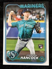 Topps 2023 Emerson Hancock Rookie Card RC #39 Seattle Mariners