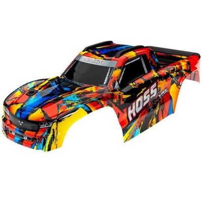 Traxxas 9011R - Hoss 4X4 VXL Body, Solar Flare Medium 