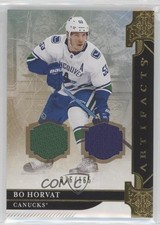 2019-20 Upper Deck Artifacts Gold Material 76/165 Bo Horvat #28 b2a