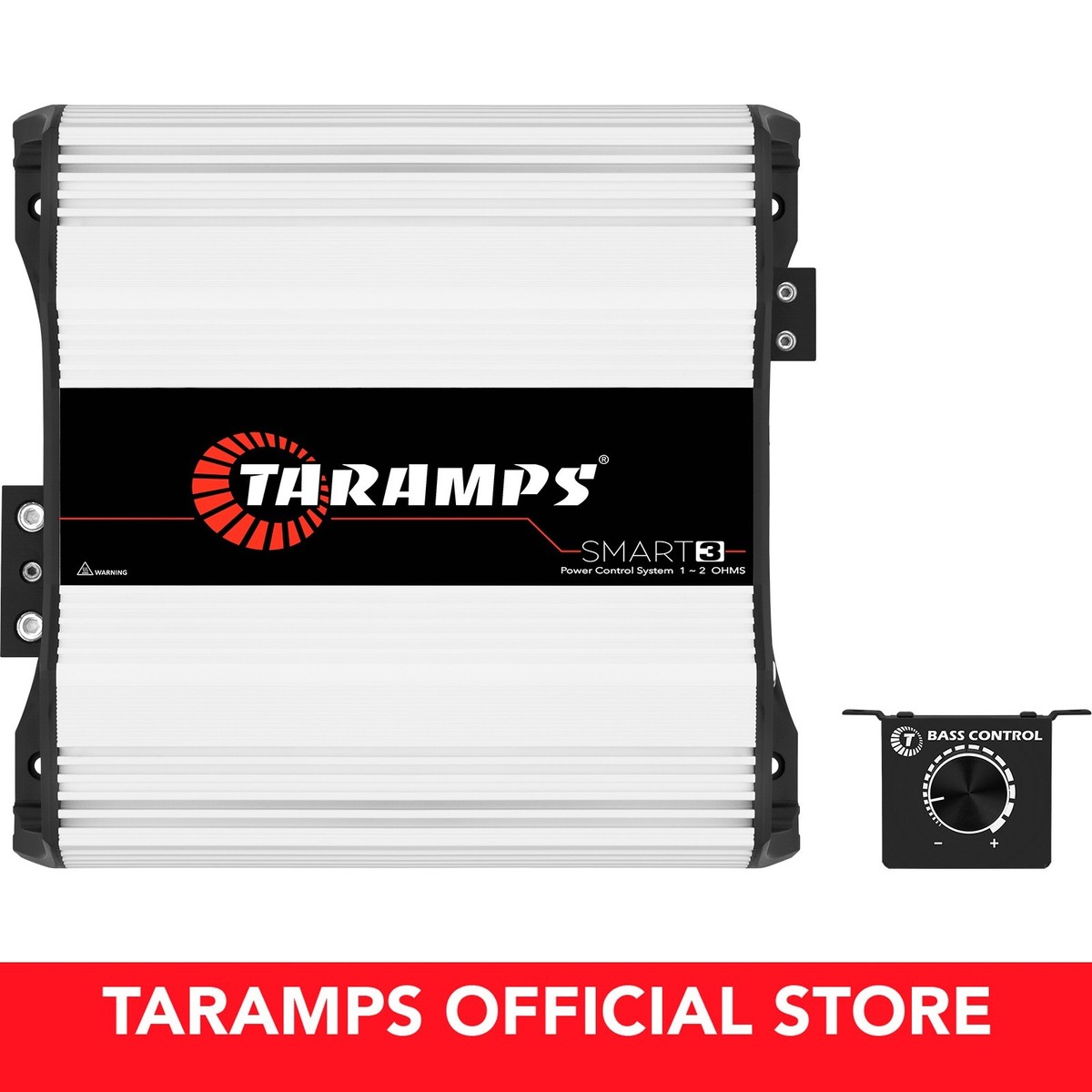 Taramps Smart 3 1~2 Ohms Car Audio Amplifier 3000W RMS + Bass