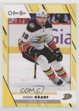2023-24 O-Pee-Chee Yellow Border Derek Grant #422 e9p