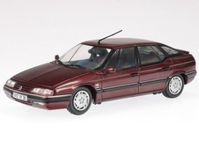 Citroen XM 1995 red metallic Griotte red diecast model car 159128 Norev 1:43