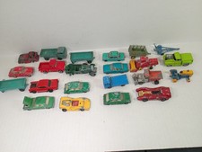 Lot Of 22 Used Vintage Matchbox Lesney Cars T...
