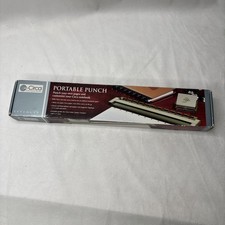 Levenger Circa 11-Hole Universal Desk Punch & Portable Card Punch Set Discbound