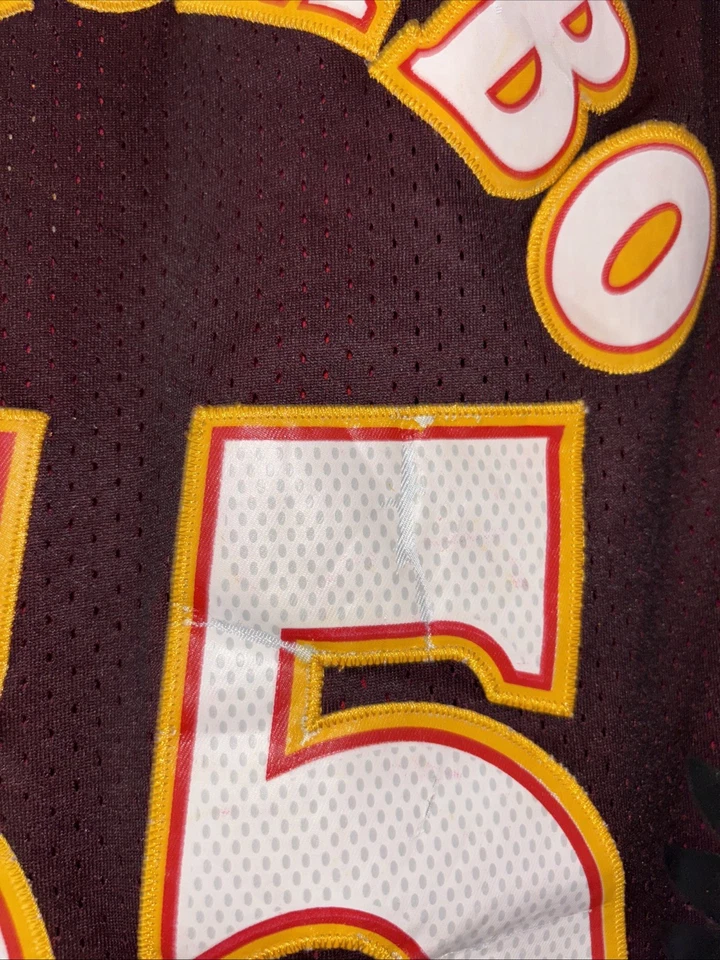 Atlanta Hawks DIKEMBE MUTOMBO #55 Adidas Swingman Jersey Mens Medium M - Image 4 of 4