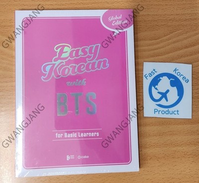 EASY KOREAN with BTS Student Book Work Book Fun Study Kpop Learn Kculture Wow
