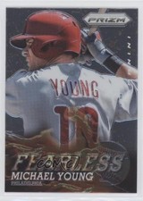 2013 Panini Prizm Fearless Michael Young #F18 tw0