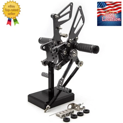 For Suzuki SV650/SV650S SV1000/S 1998-2014 Rearset Footpeg Rear Set Pedals Shift