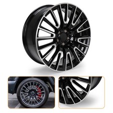 20 X 8.5 Inch Alloy Gloss Black Rim For Mercedes-benz G500 G550 G55 G63 G65 Amg