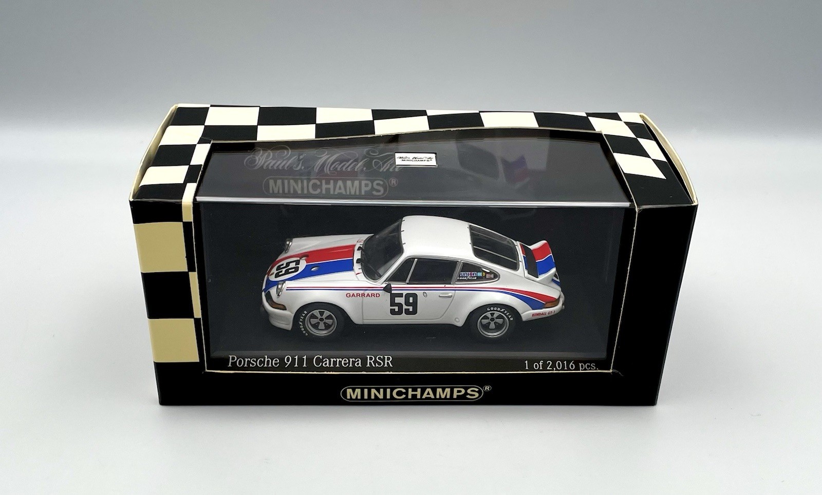 Minichamps 1/43 430 736959 Porsche 911 Carrera RSR Daytona 24 Hrs 1973
