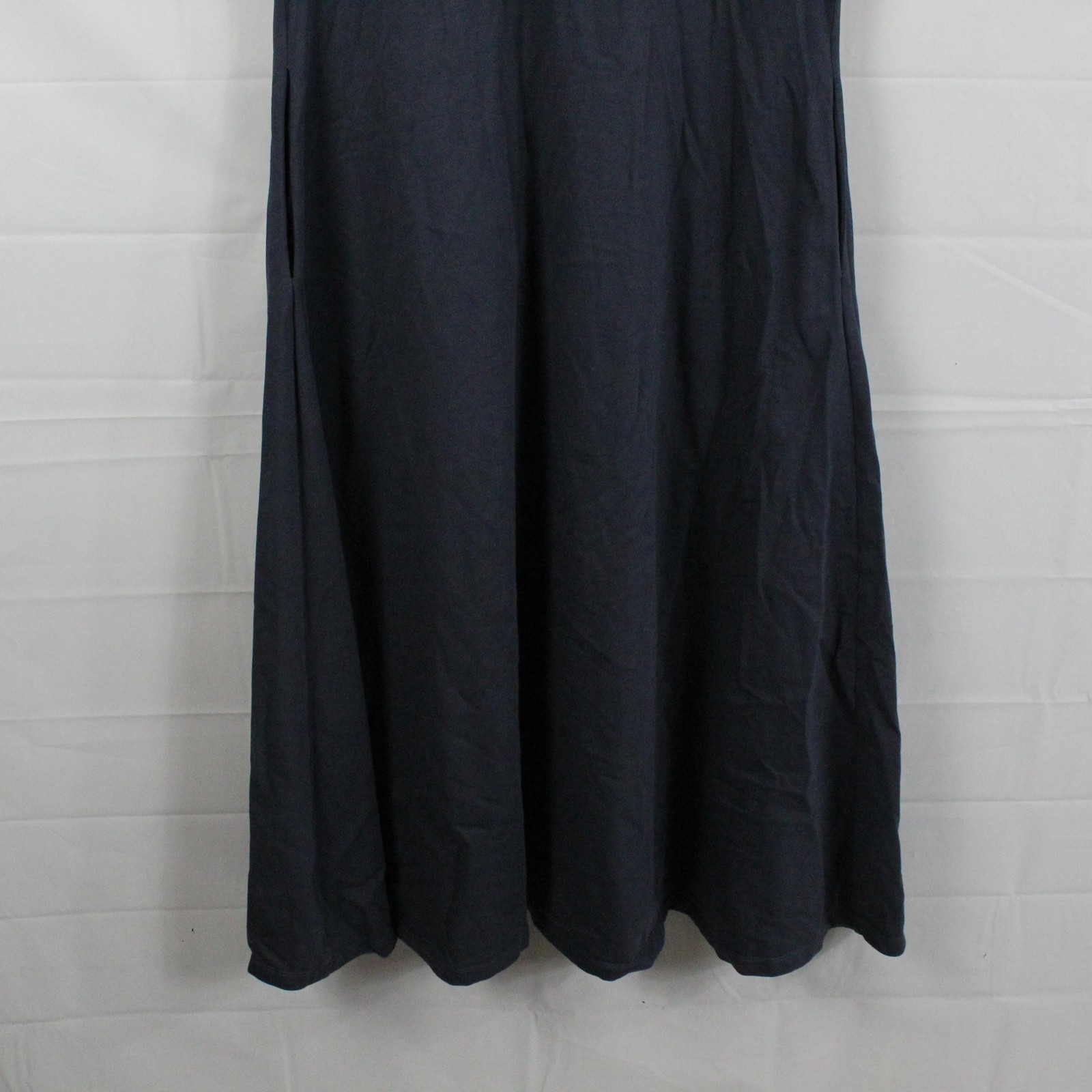 La Ligne Dress Small Andie Midnight A Line Maxi Navy Blue Crewneck Luxury Casual