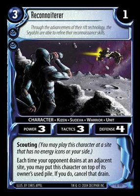 Recognize - Incursion - Wars TCG