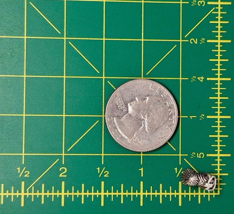 Sterling Silver Tiny Extremely Detailed Show Dog … - image 7