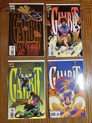 Gambit #1-4 Complete Set FN-VF Range (1993 Marvel) 1 2 3 4 Lot