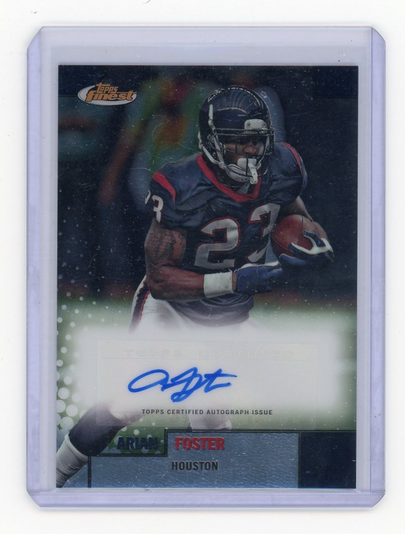 2024 Topps Finest Flashbacks Arian Foster Auto FBA-AF