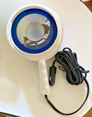 BOAT Brinkmann Q-Beam Blue Max Marine Spot Light 300,000 Max CAMPING HUNTING
