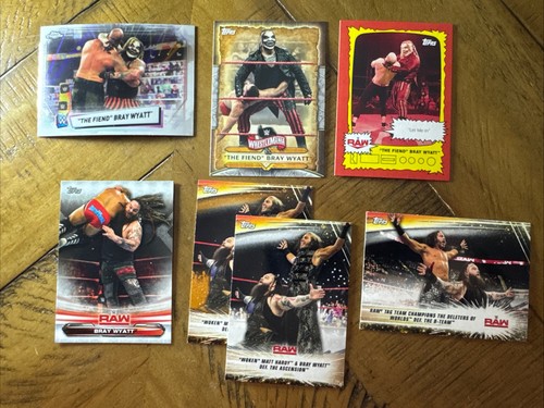 "The Fiend" Bray Wyatt WWE 7 Card Lot Panini/Topps (2019-22) 🔥MINT🔥