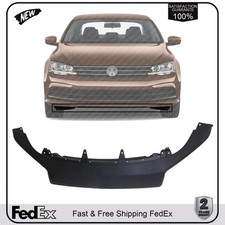 Front Bumper Lower Valance Spoiler Textured For 2015-2018 Volkswagen Jetta Sedan