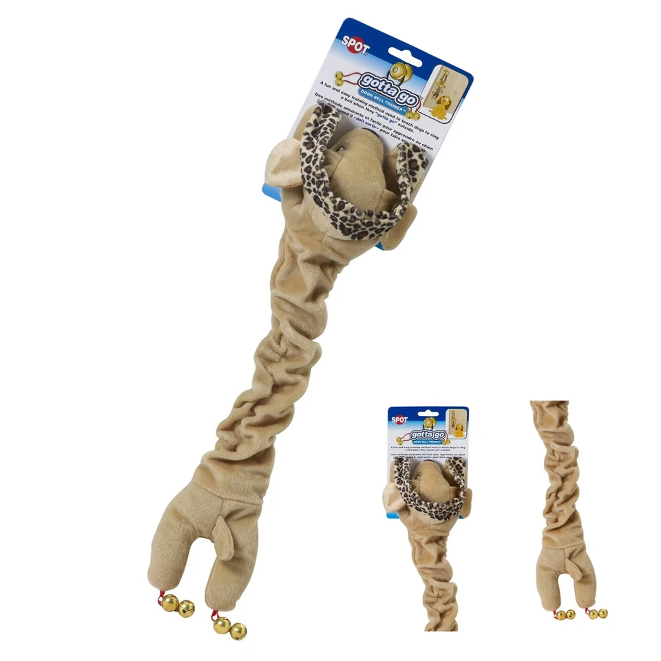 Gotta Go Pet Door Bell Trainer - плюшевые колокольчики для приучения собак к горшку - Изображение 2 из 4