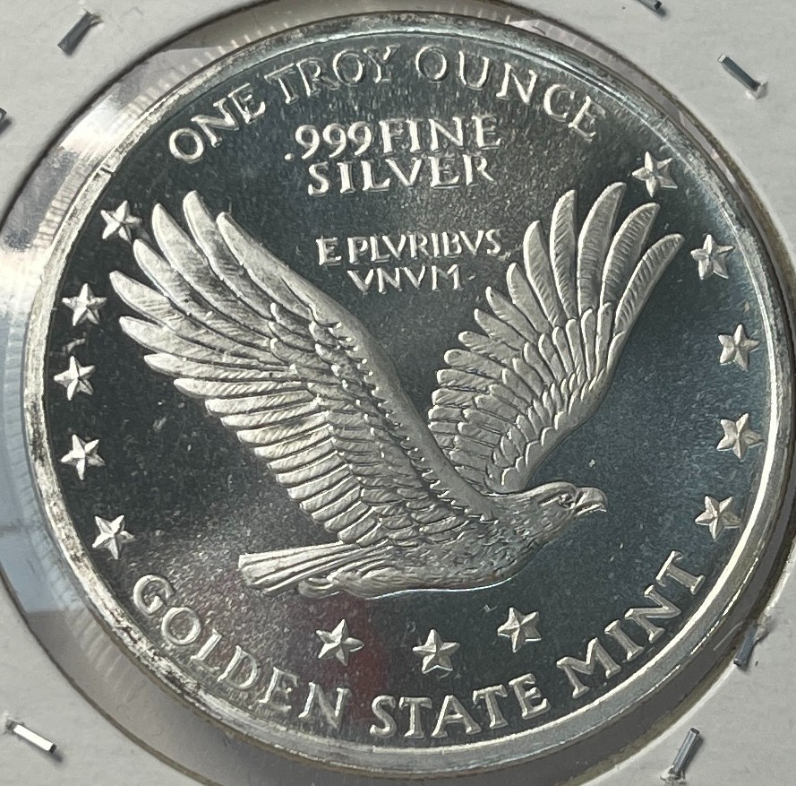 1oz .999 1916 Standing Lady Liberty Silver Round -1/ea. - Random