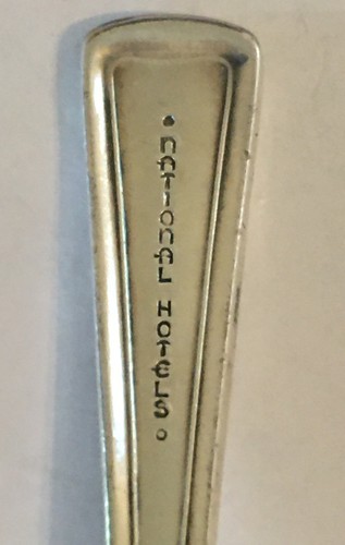 National Hotels Fork Vintage Souvenir Collectible