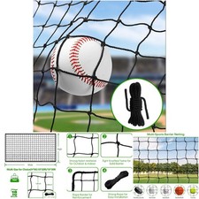 10x20/10x30 Heavy Duty Baseball Softball Netting Nylon Sports Backstop