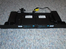 Lot of 2 Sound Control Technologies SCT RC5-HE w/ mounting shelf &Power Supplies