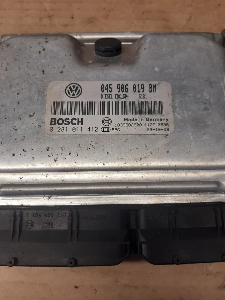 2005 SKODA FABIA 1.4 TDI DIESEL ENGINE CONTROL ECU 045906019BM - Image 2 of 2