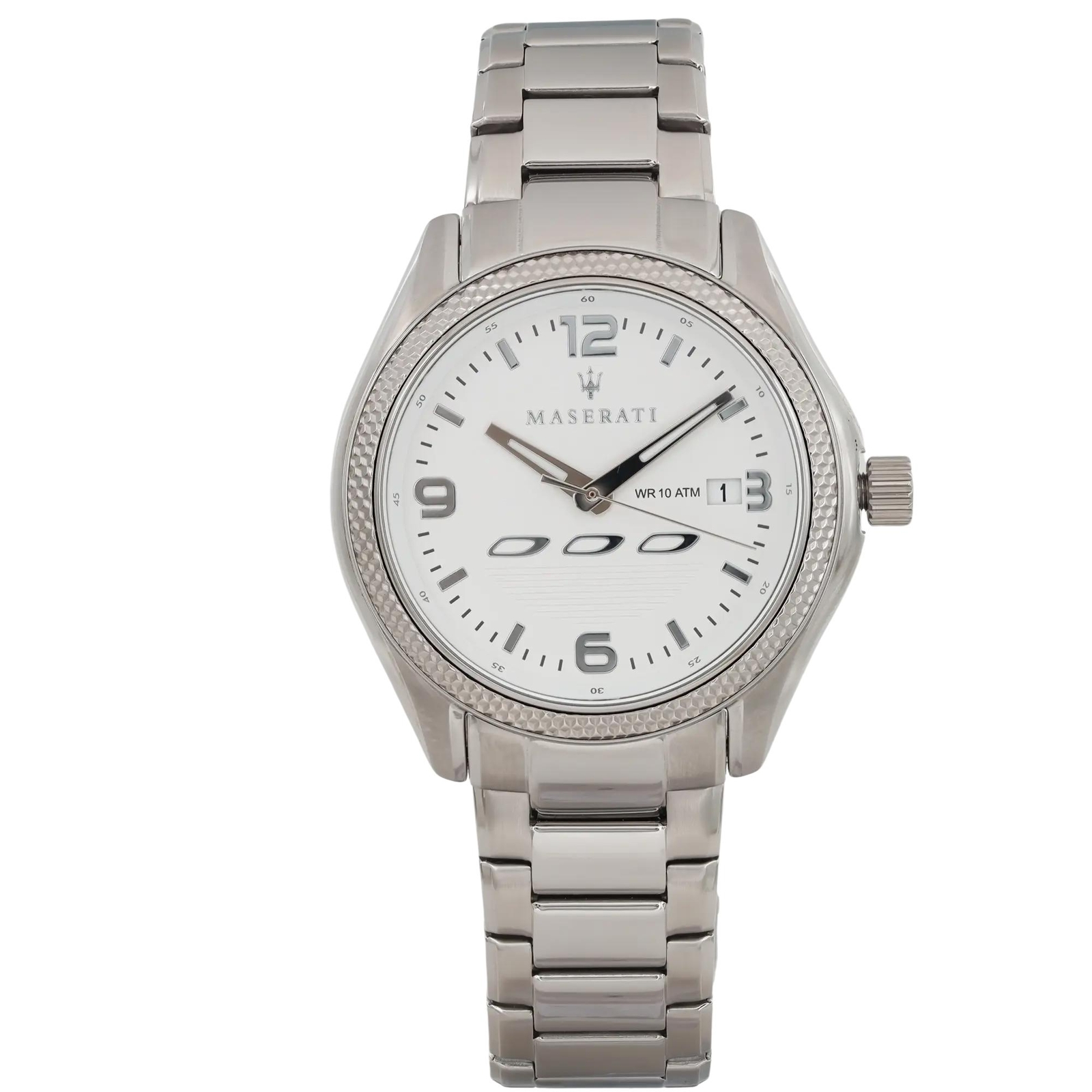 Maserati Sorpasso Steel 45 mm Silver Dial Men's Watch R8853124002