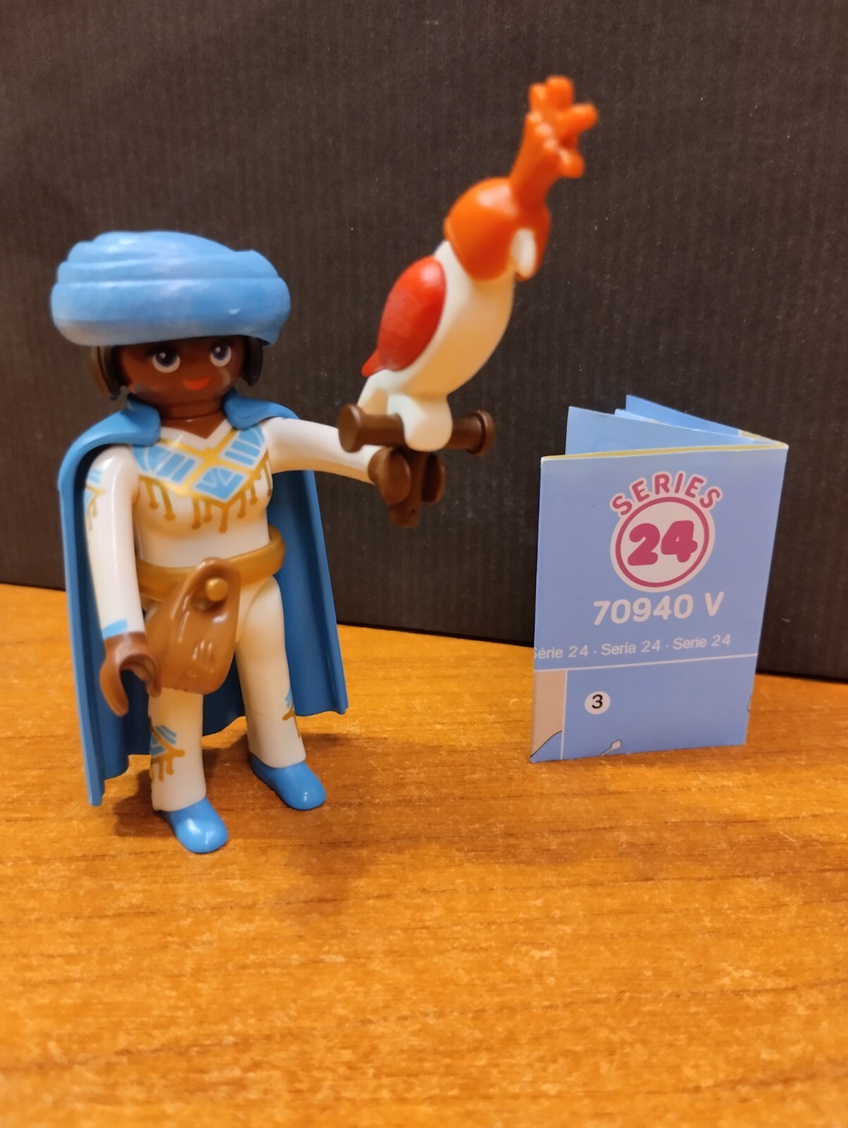 PLAYMOBIL Figures Serie 24 70940 GIRLS Personaggio Falconiere Arabo Falconeer #