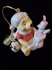 Lenox 2007 Winnie the Pooh Piglet Stocking Surprise Ornament