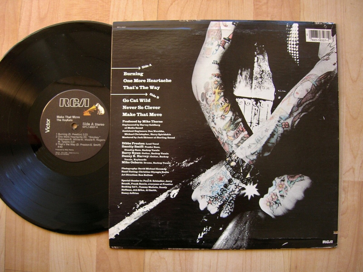 THE ROCKATS・MAKE THAT MOVE USオリジナル・レコード THE ROCKATS・MAKE THAT MOVE USオリジナル・レコード