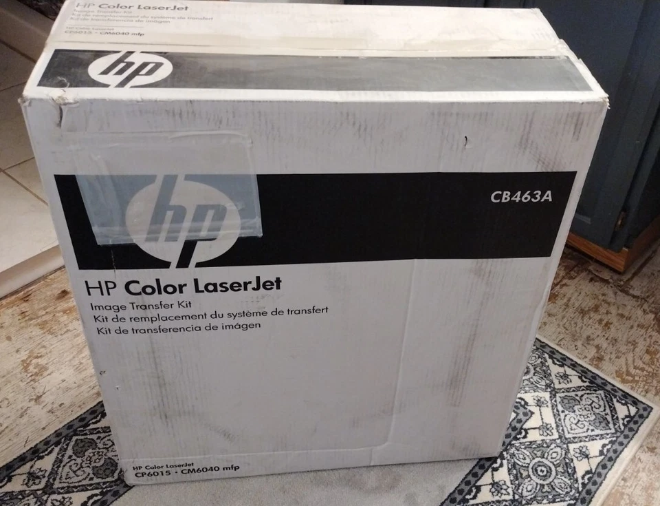 New Genuine HP CB463A Image Transfer Kit for LaserJet CP6015-Factory Sealed Box - Image 2 of 2
