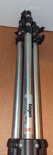 Bogen 3011 Professional Camera Tripod w/ Fluid Head 3011/3029 - Picture 8 of 8