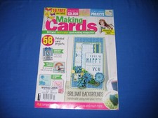 Making Cards July 2015 Issue UK Magazine WITH Freebies