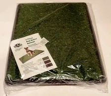 Petmaker 16" x 20" Artificial Grass Portable Training Pad, Puppies / Small Pets
