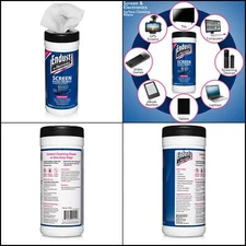 70 Plasma TV Screen Wipes, Cleaner for LCD, Laptop, Monitor