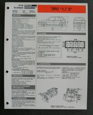 Revue technique Fiat TIPO