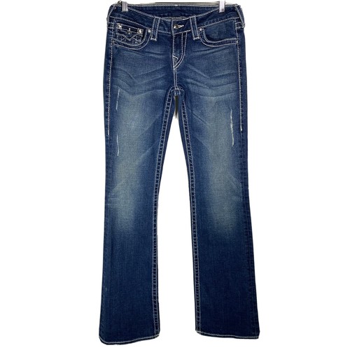 True Religion Blue Denim Boot Cut Jeans 