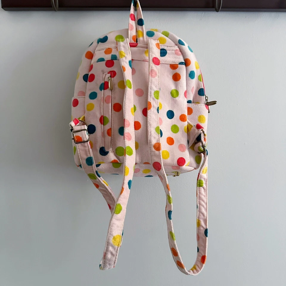 Bolso de día vintage Falcony Pink Brad mochila terciopelo con cuentas femenino bolso dorado rosa Foto 4 de 4