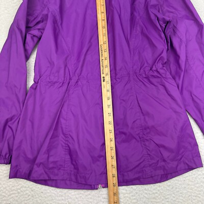 Eddie Bauer Veste Femme Grande Violet Clair Fermeture Éclair