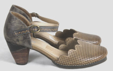 Manitu pumps, leather, braun, tear closure, women size 39, like new