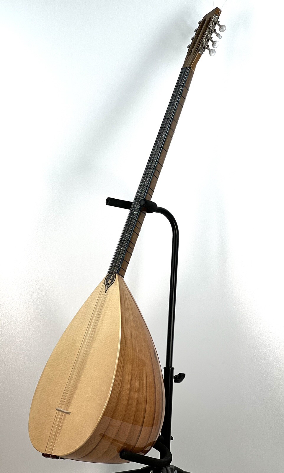 Melody Saz Baglama Collo Lungo Uzun Kol - Con Pickup E Tasca, 7 Corde, 105x35x105 Cm - Foto 12